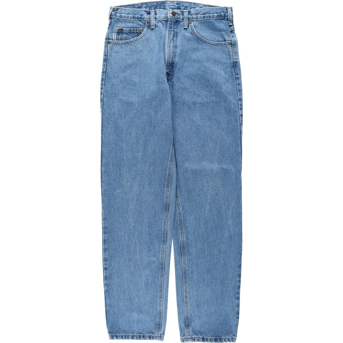 古着 カーハート Carhartt RELAXED FIT テーパードデニムパンツ メンズw33相当/eaa640500