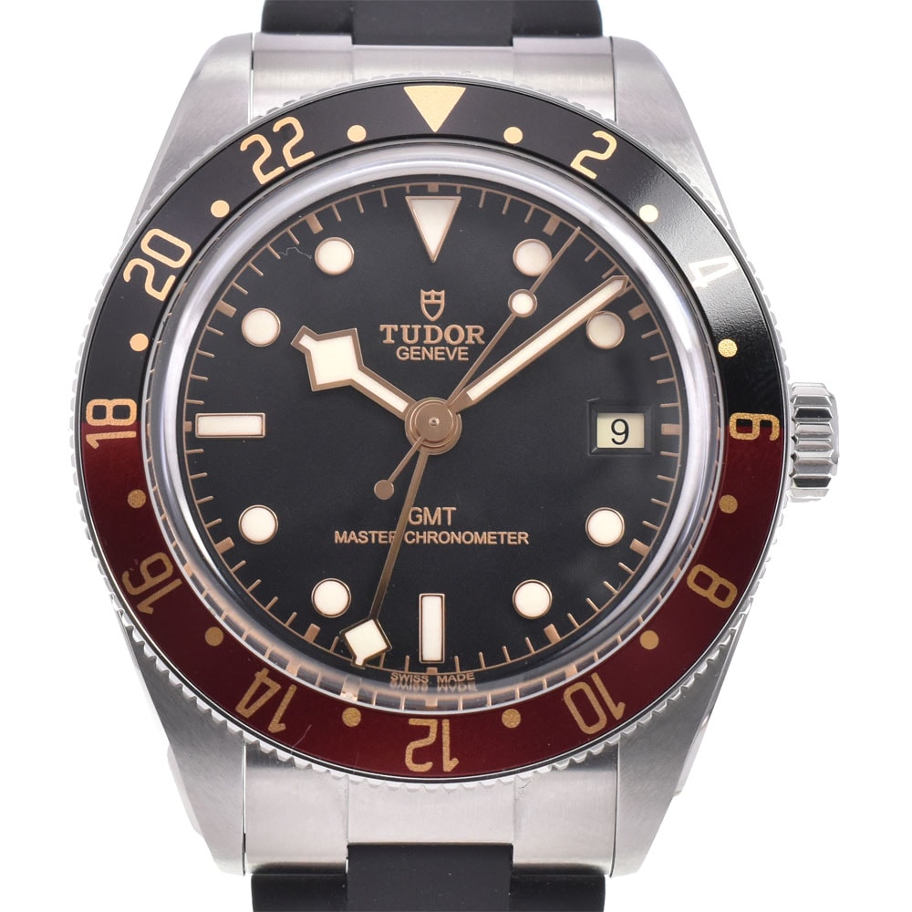 チューダー TUDOR 7939G1A0NRU ブラックベイ 58 GMT デイト ブラック 自動巻き メンズ 極美品 箱・保証書付き 腕時計 D#147261
