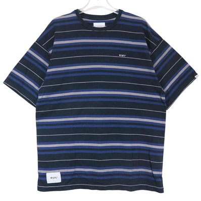 WTAPS Bdy 02 / SS / Cotton. Textile. Sign "Navy"