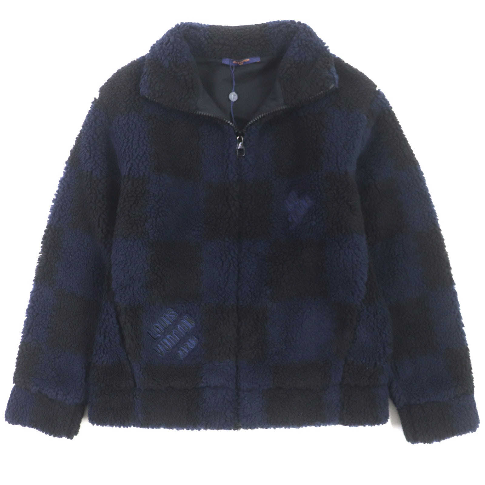 未使用品 ルイヴィトン×ニゴ
 ブルゾン ネイビー ブラック メンズ M HMY04W