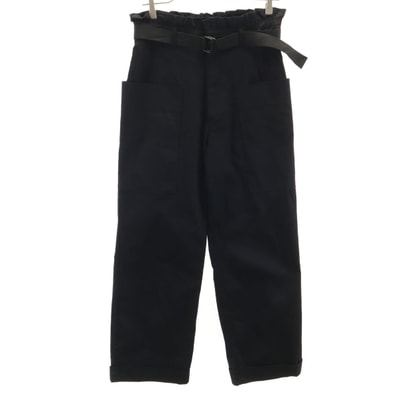 ZARA ザラ ハイウエスト カーゴパンツ S ブラック