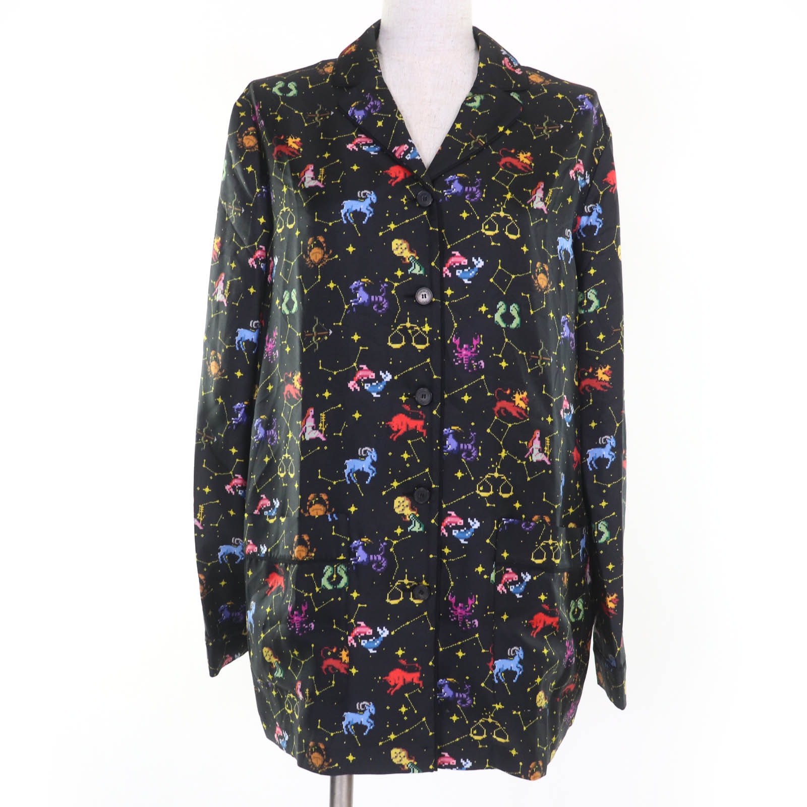 未使用品 クリスチャンディオール
 長袖シャツ ブラック系 レディース 40 241V33A6633