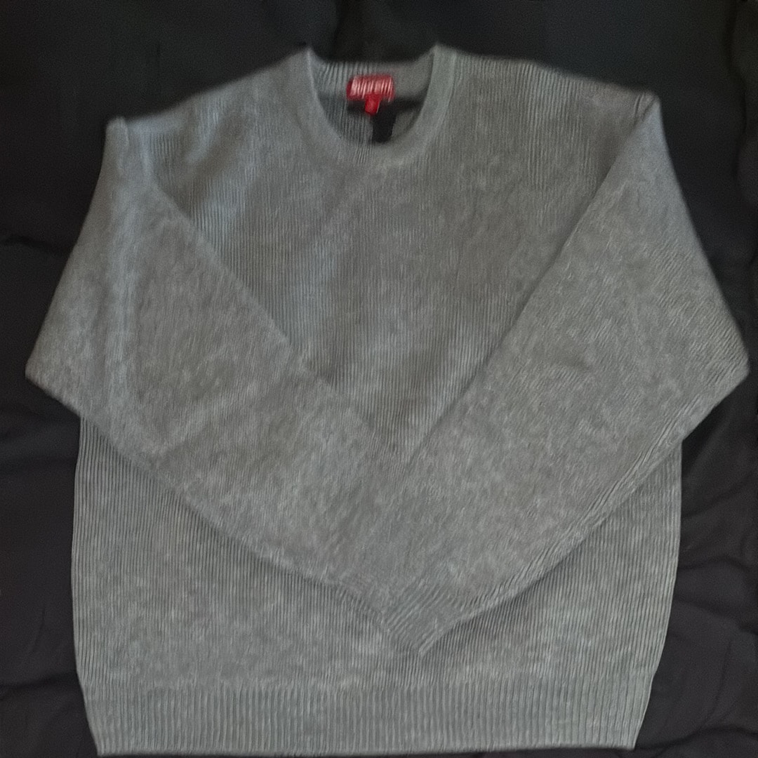 Supreme x Thrasher Sweater "Heather Grey"