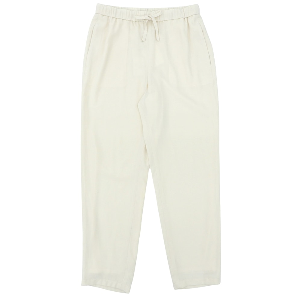 セオリー 新品同様 POWDER CREPE TREECA JOGGE パンツ ボトムス レディース オフホワイト P 24SS P