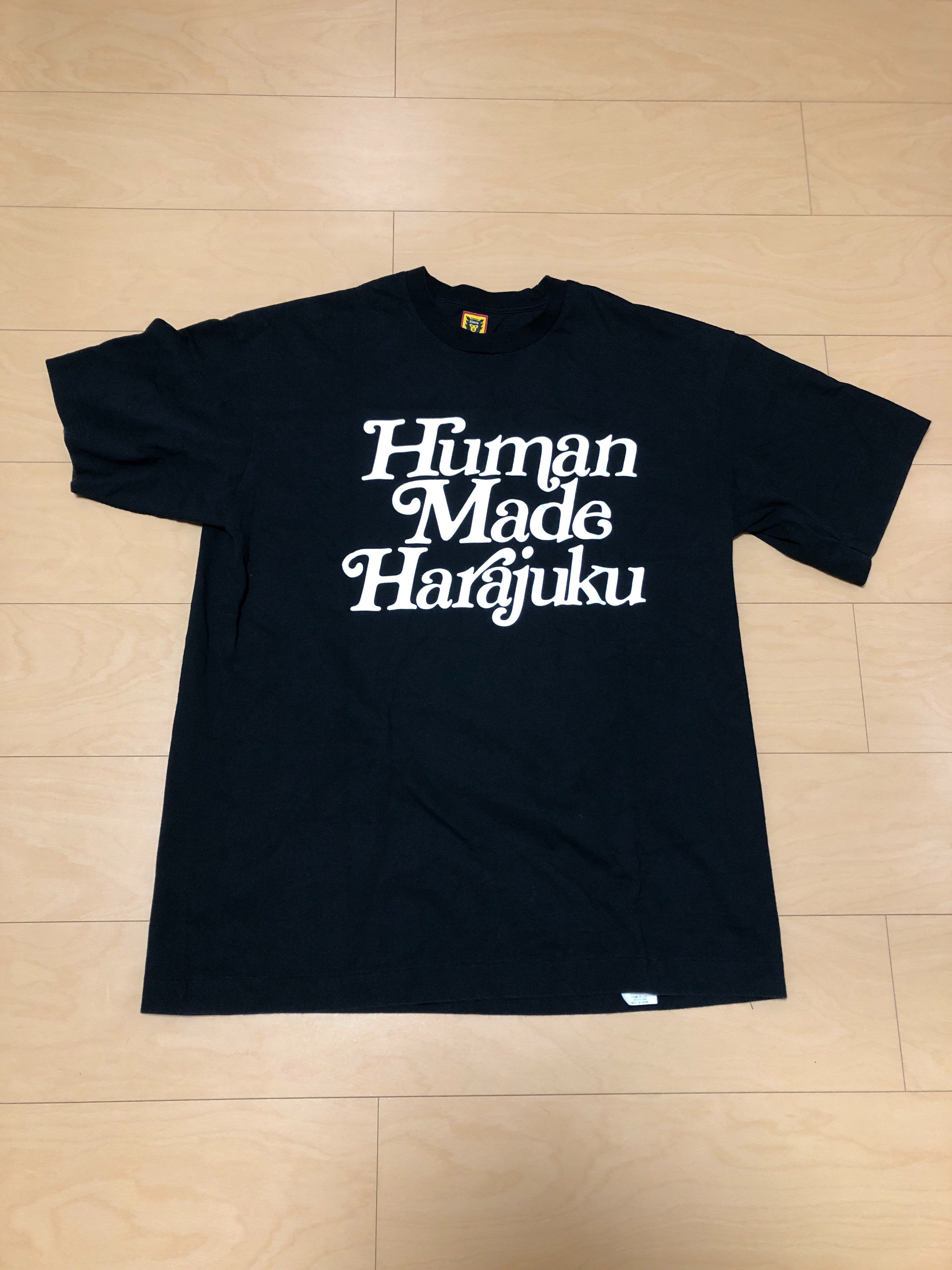 HUMAN MADE Girls Don't Cry Harajuku T-Shirt #2 "Black" / VERDY