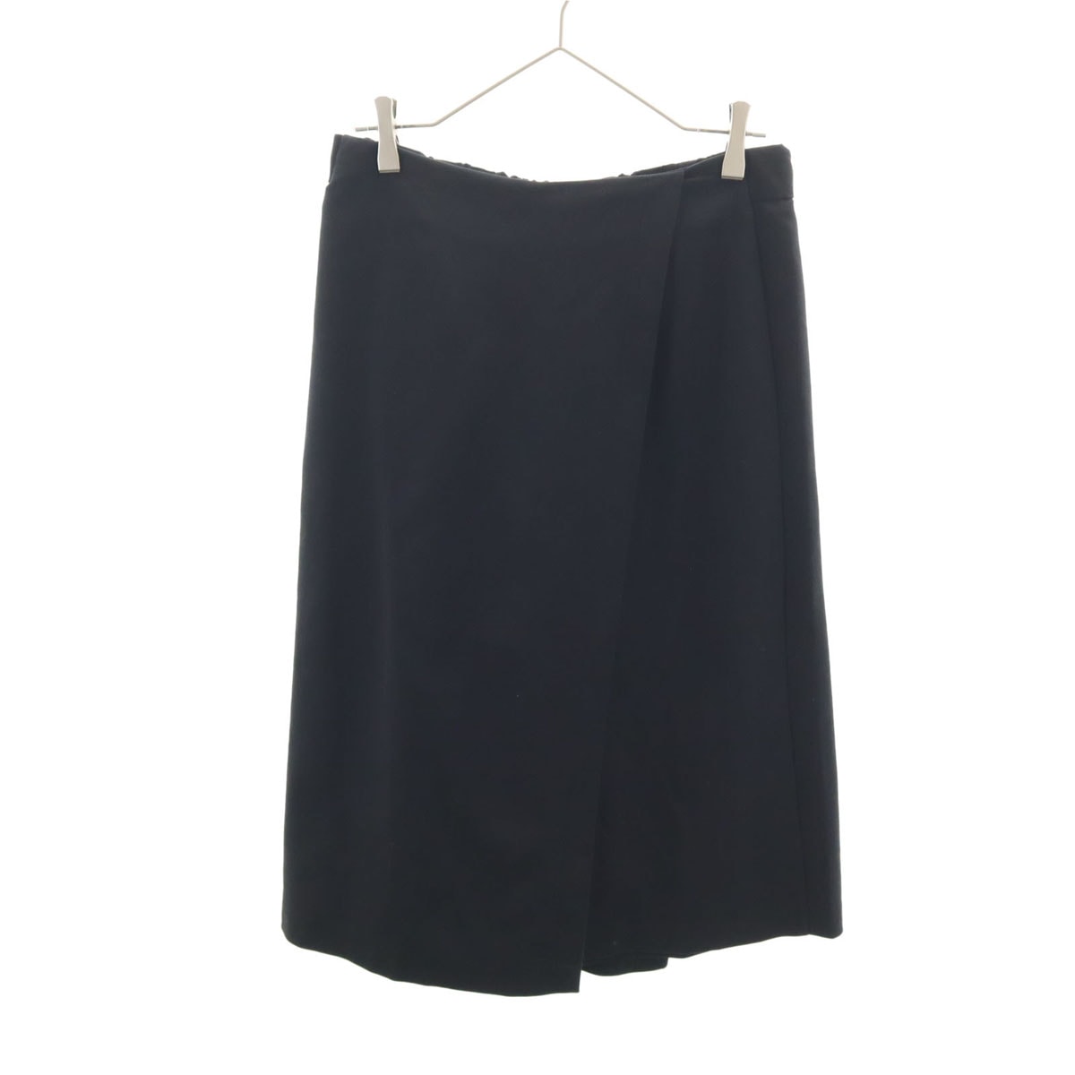 ZARA ザラ ラップ クロップドパンツ S ブラック
