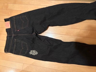 Stussy x LEVI'S Crispy Rinse Jean "Black/Brown"