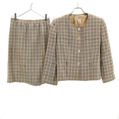 CELINE 80s 90s カジュアル スカートスーツ 上下セットアップ