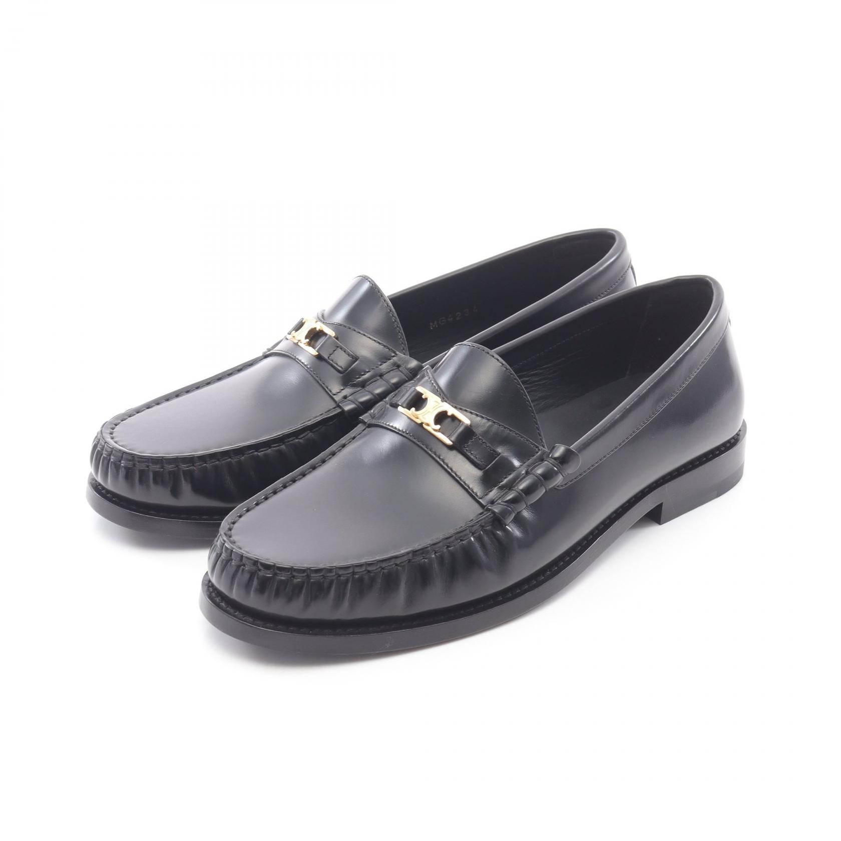 セリーヌ CELINE ルコ トリオンフ ローファー 靴 レザー メンズ ブラック系 334773602C38NO42 【新品】