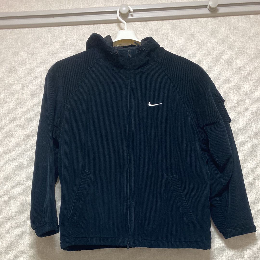 Supreme / Nike Arc Corduroy Hooded Jacket "Black"