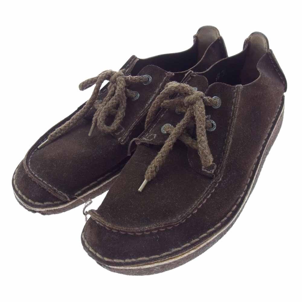 Clarks クラークス その他靴 Desert Rambler デザート ランブラー スエード シューズ ダークブラウン系 US10【中古】
