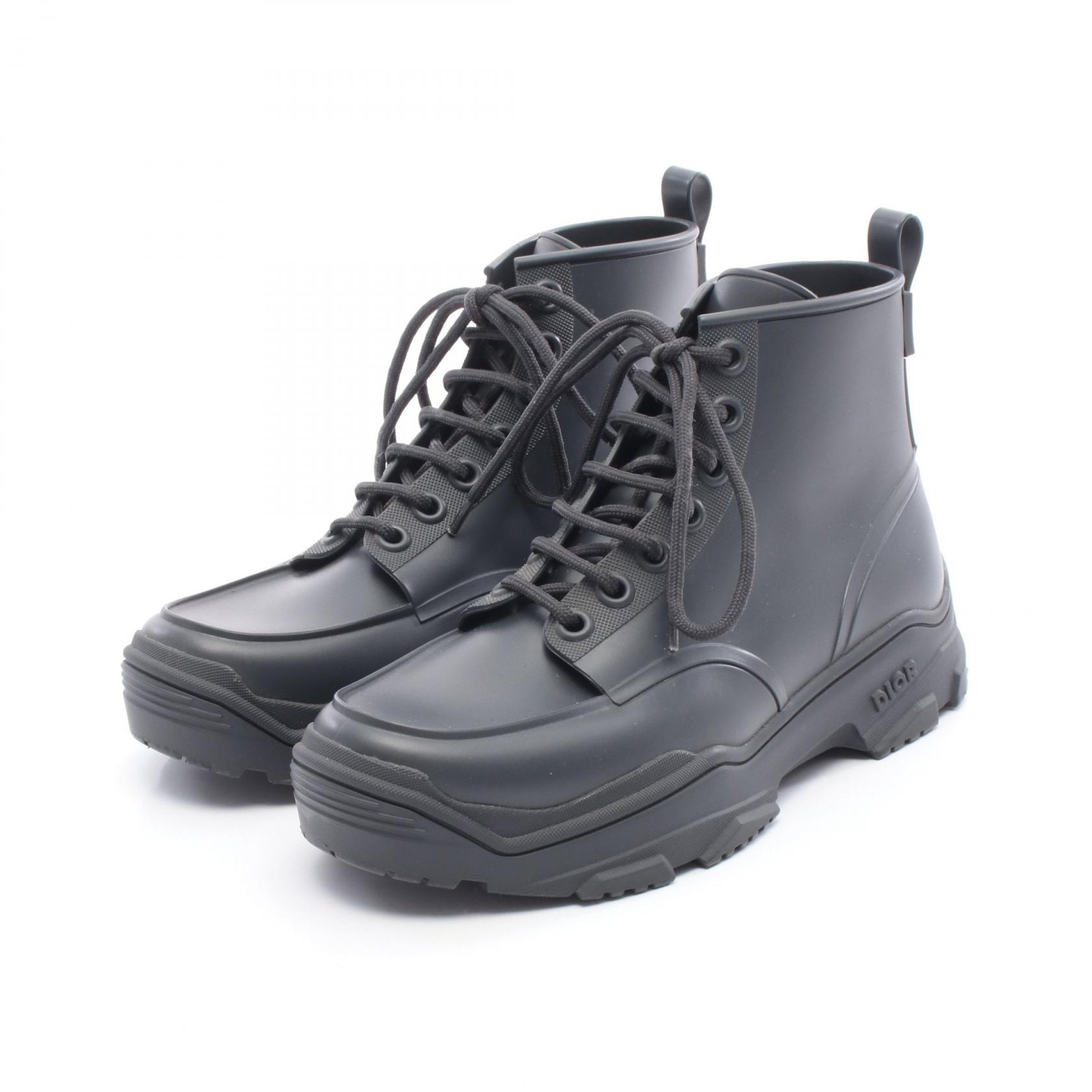 ディオール Dior ブーツ 靴 ラバー メンズ ブラック系 【中古】