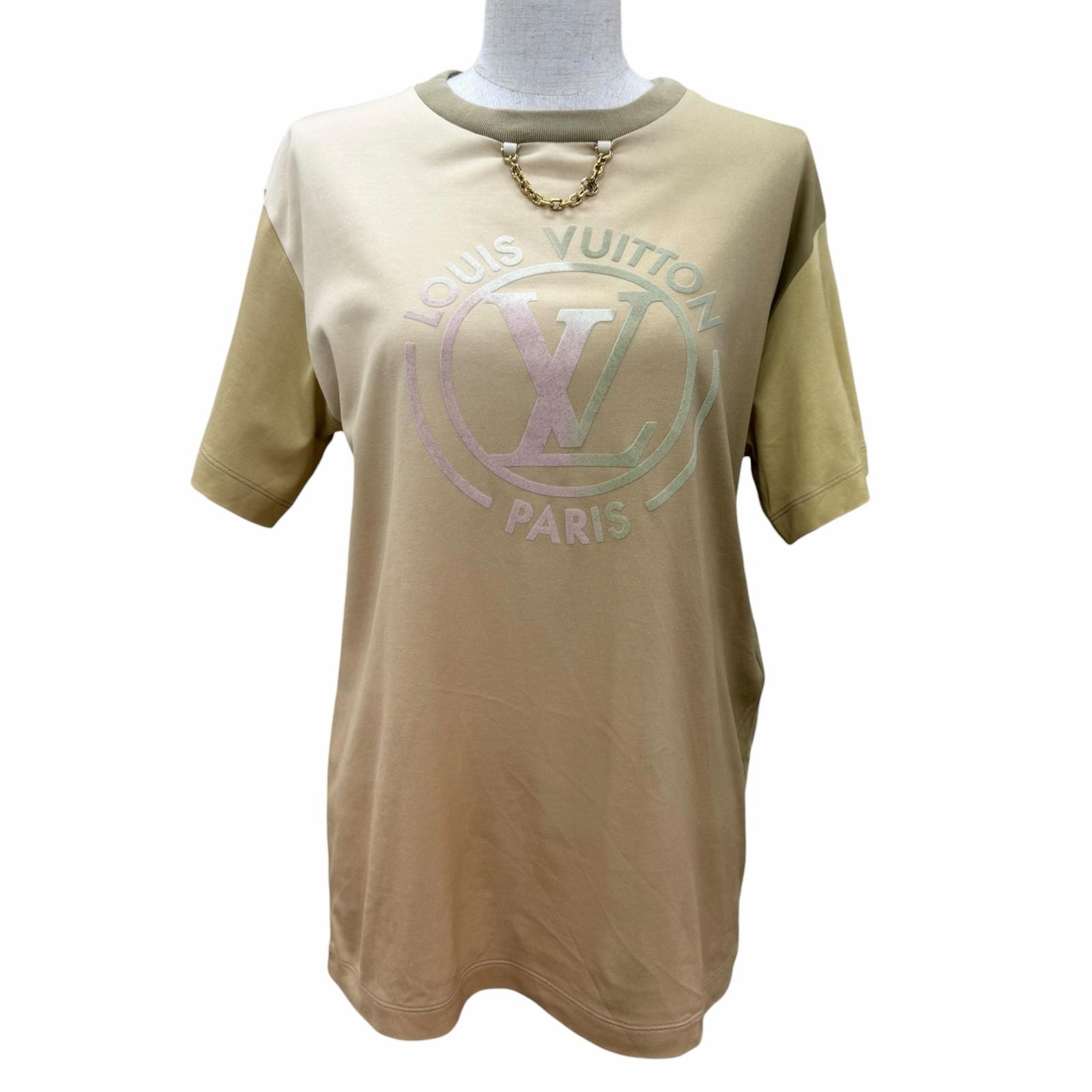 美品 ルイヴィトン 半袖Tシャツ マルチカラー レディース S