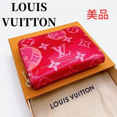 Louis Vuitton Zippy Coin Purse Monogram Vernis "Fuchsia"