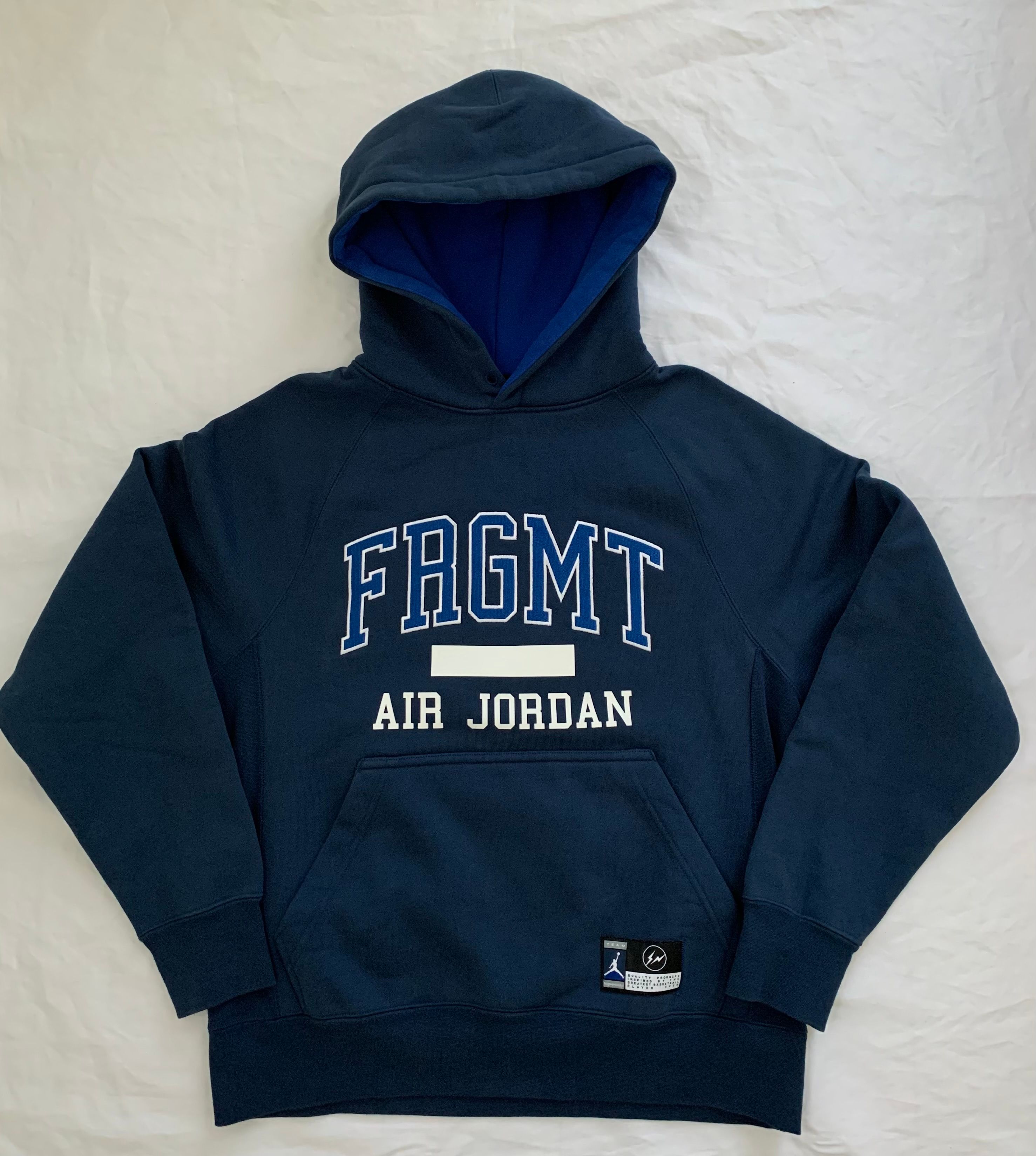 Air Jordan x Fragment Pullover Hoodie "Blue"