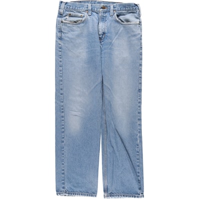 古着 カーハート Carhartt RELAXED FIT ストレートデニムパンツ メンズw35相当/eaa631099