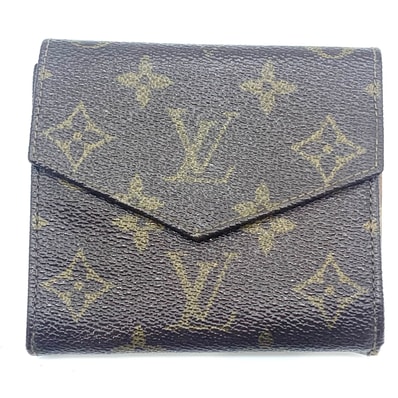 Louis Vuitton Monogram Wホック財布