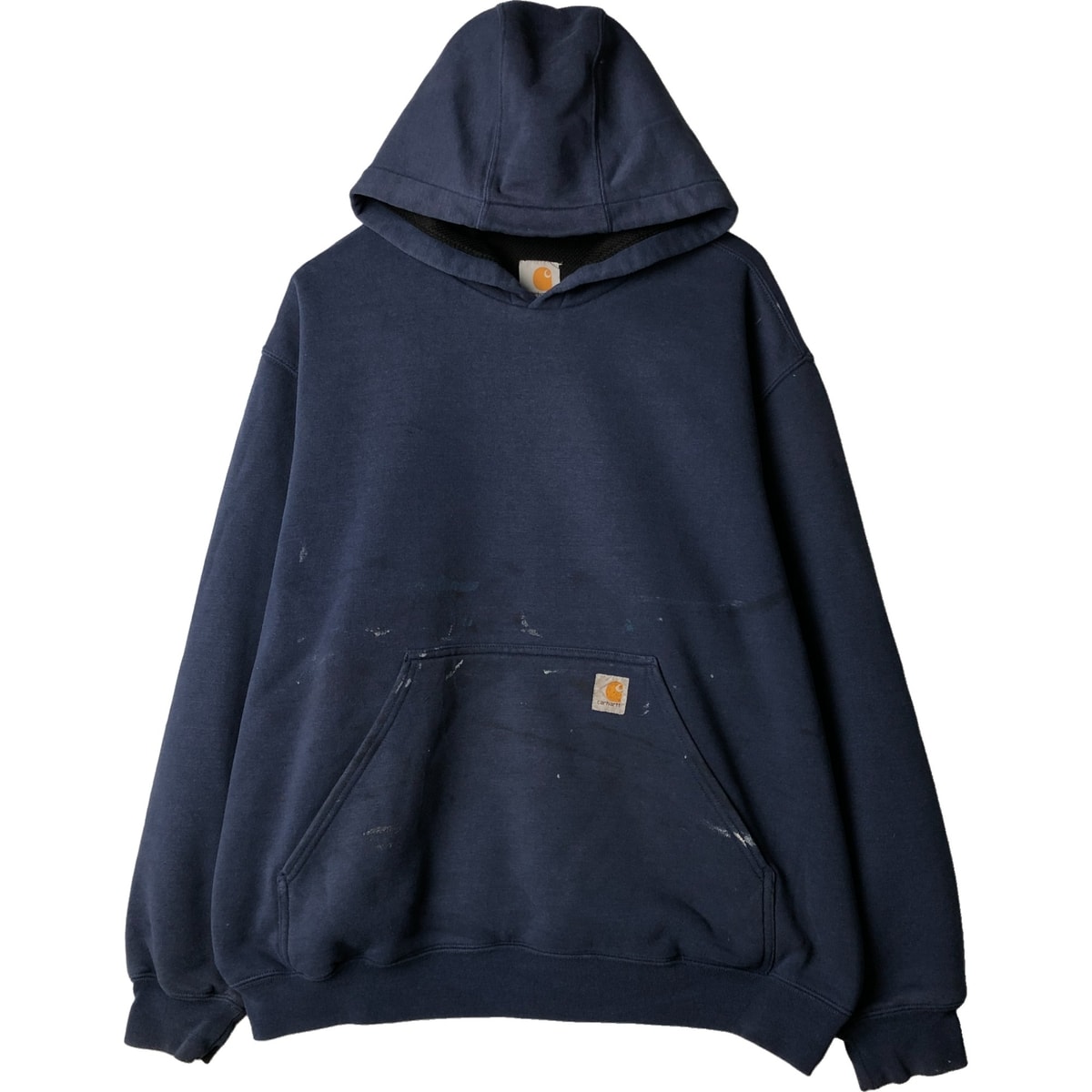 古着 カーハート Carhartt ペイント スウェットプルオーバーパーカー メンズXL相当/eaa545934