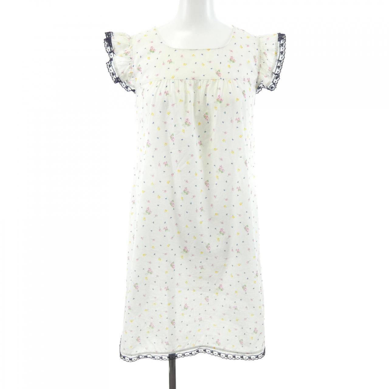 プラダ PRADA COTTON BATISTE MINI DRESS P3P32 SOOO 17ML ワンピース
