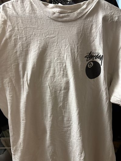 Stussy 8 Ball Tee Pigment Dyed "Natural"