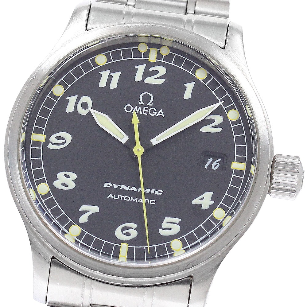 オメガ ダイナミック デイト 5200.50 自動巻き メンズ 【中古】