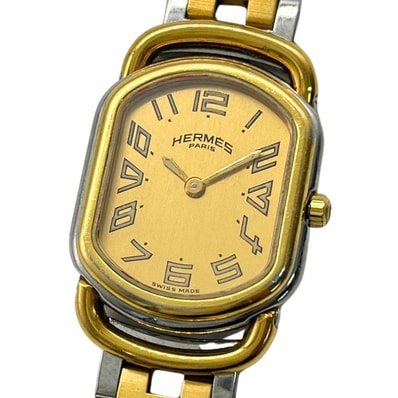 HERMES エルメス ラリー コンビ クォーツ 腕時計 C1331