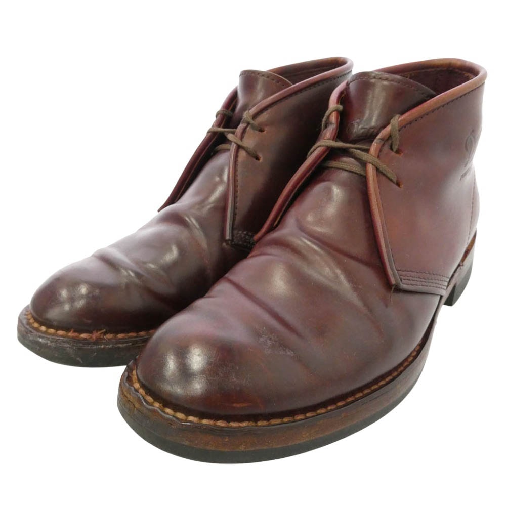 Danner ダナー D-1806BG ANTIGO CORDOVAN アンティゴ ホーウィンシェルコードバン チャッカブーツ ブラウン系 US7【中古】