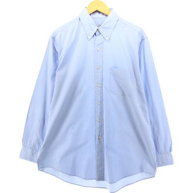 古着 ブルックスブラザーズ Brooks Brothers 346 長袖 ボタンダウンシャツ メンズL相当/eaa538708