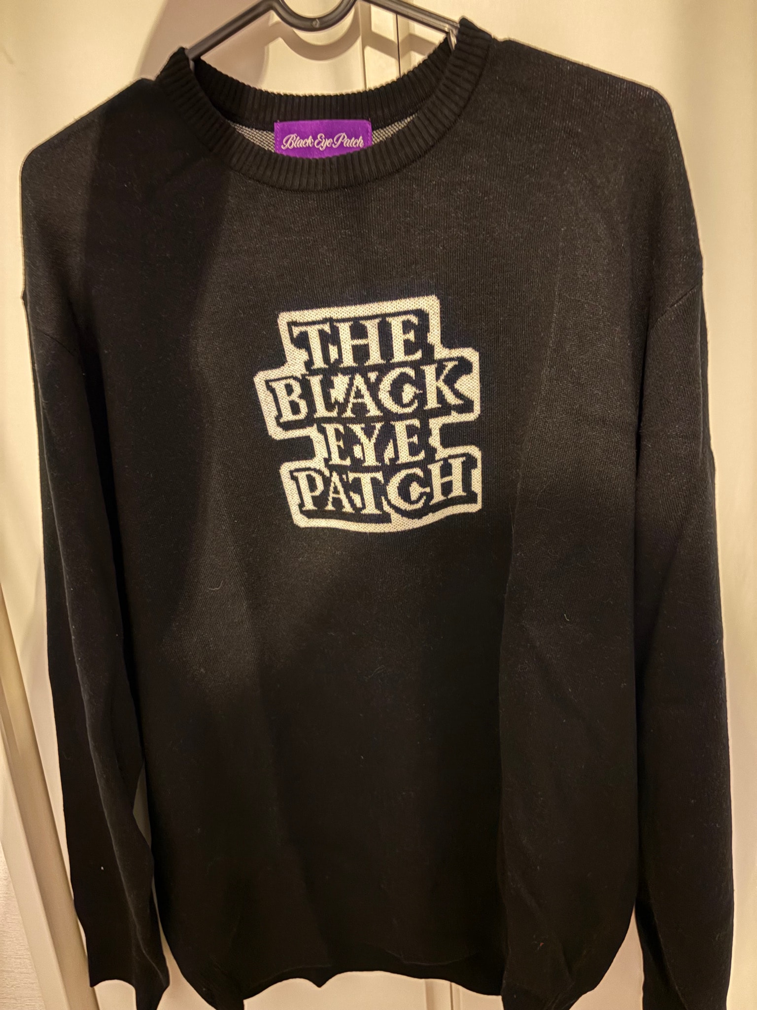 BlackEyePatch OG Label Knit Sweater "Black"
