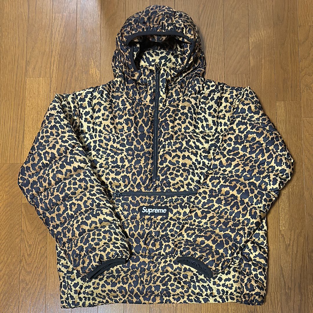 Supreme Micro Down Half Zip Hooded Pullover 