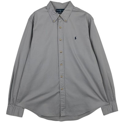 古着 ラルフローレン Ralph Lauren CUSTOM FIT 長袖 ボタンダウンシャツ メンズXL相当/eaa634468