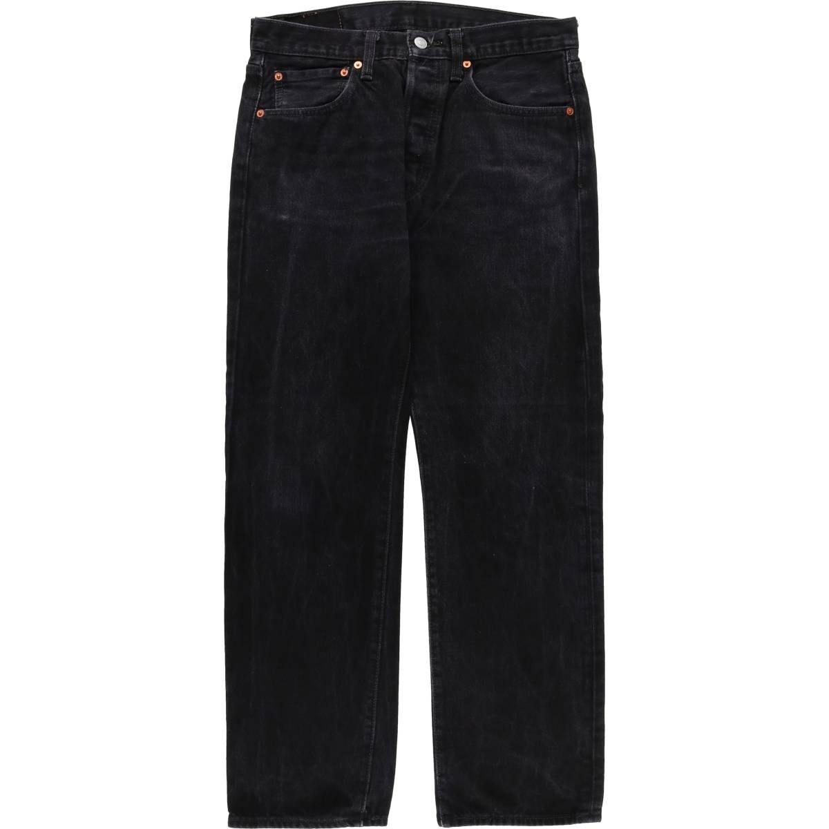 古着 リーバイス Levi's 501 ブラックデニム ストレートデニムパンツ メンズw32相当/eaa597512