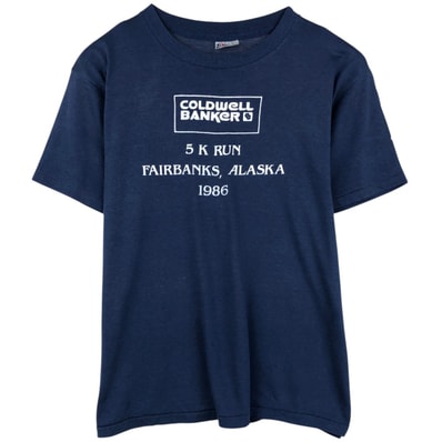 古着 80年代 ヘインズ Hanes Fifty-Fifty 青タグ プリントTシャツ USA製 メンズXL相当 ヴィンテージ/eaa626616