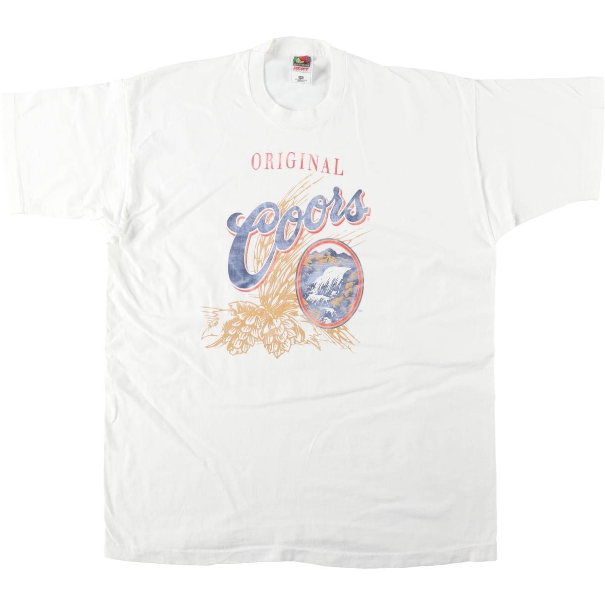 古着 90年代 フルーツオブザルーム FRUIT OF THE LOOM Coors beer クアーズビール アドバタイジングTシャツ USA製 メンズXXL相当 ヴィンテージ/eaa641307