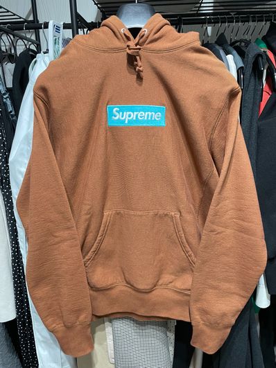 Supreme Box Logo Hooded Sweatshirt "Rust" (17FW)