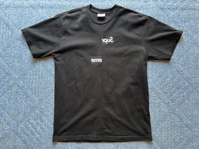 Supreme / Comme des Garçons SHIRT® Split Box Logo Tee "Black"