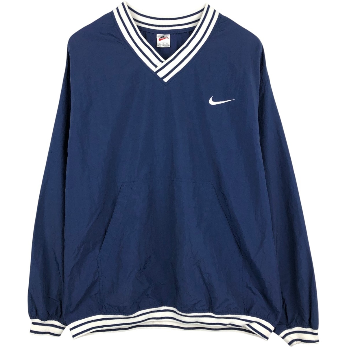 古着 90年代 ナイキ NIKE Vネック ナイロンプルオーバー メンズXL相当 ヴィンテージ/eaa673435