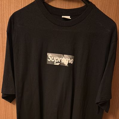 Supreme / Emilio Pucci® Box Logo Tee "Black/Black"