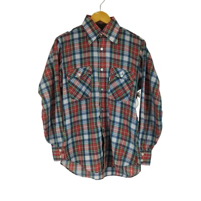 70S USA製 チェックシャツ【1142503082516】