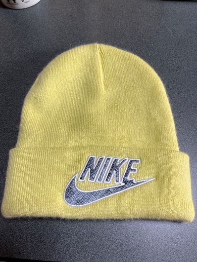 Supreme / Nike® Snakeskin Beanie "Yellow"
