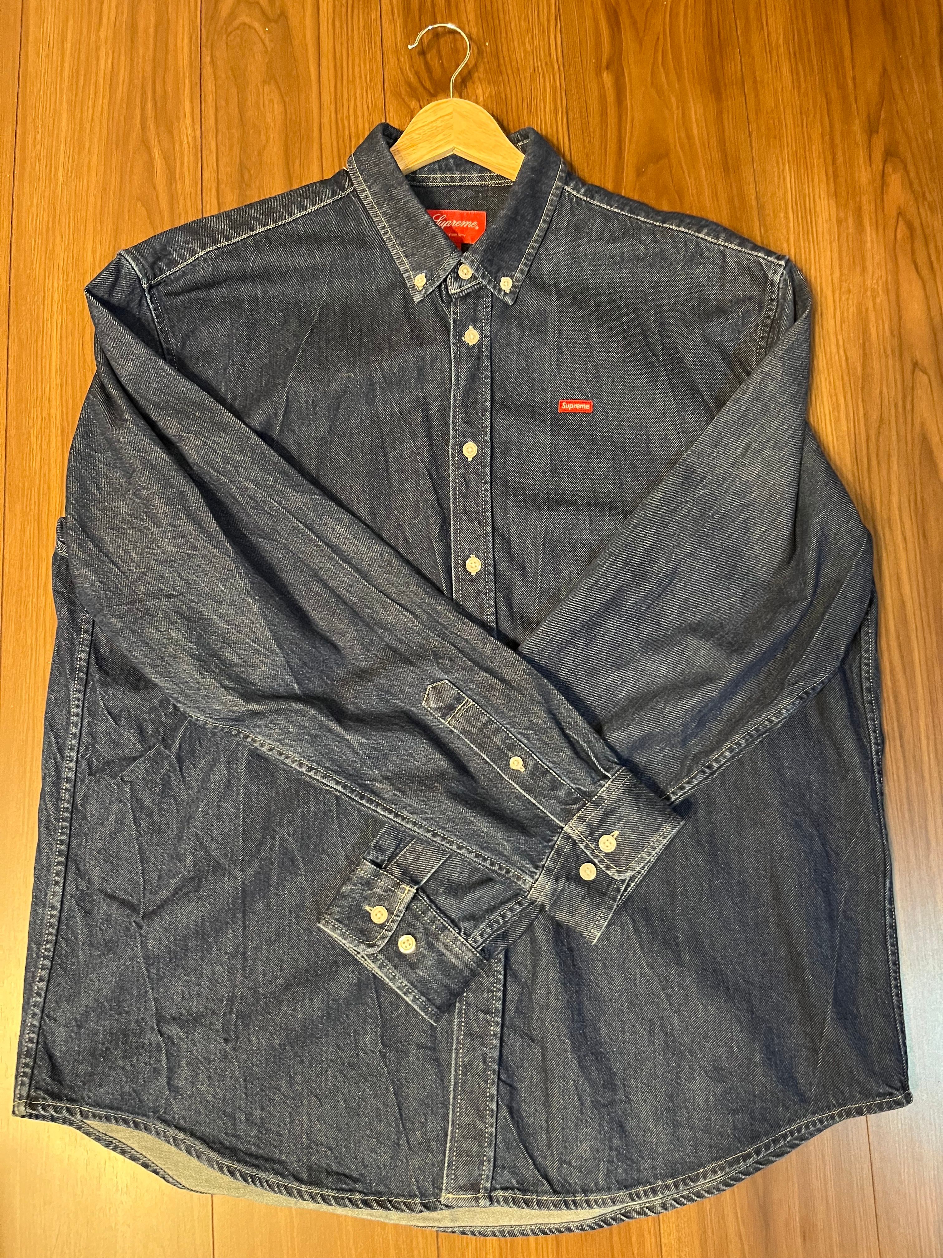 Supreme Small Box Shirt "Denim" (22FW)