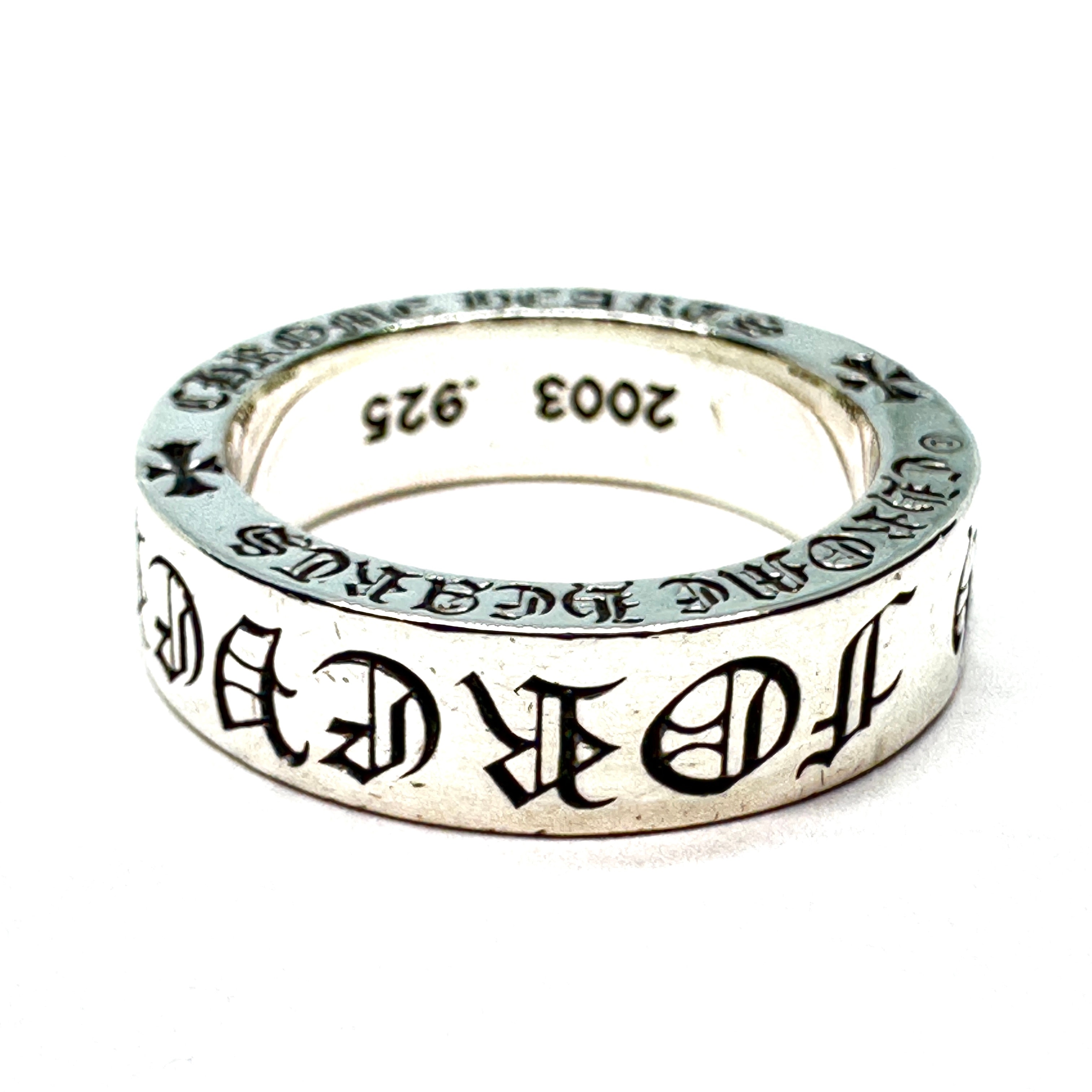 Chrome Hearts 6mm Spacer Ring FOREVER "Silver"