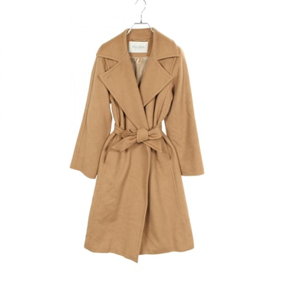 マックスマーラ MAX MARA マニュエラ 衣料品 アウター キャメル レディース ブラウン系 10162363 【中古】