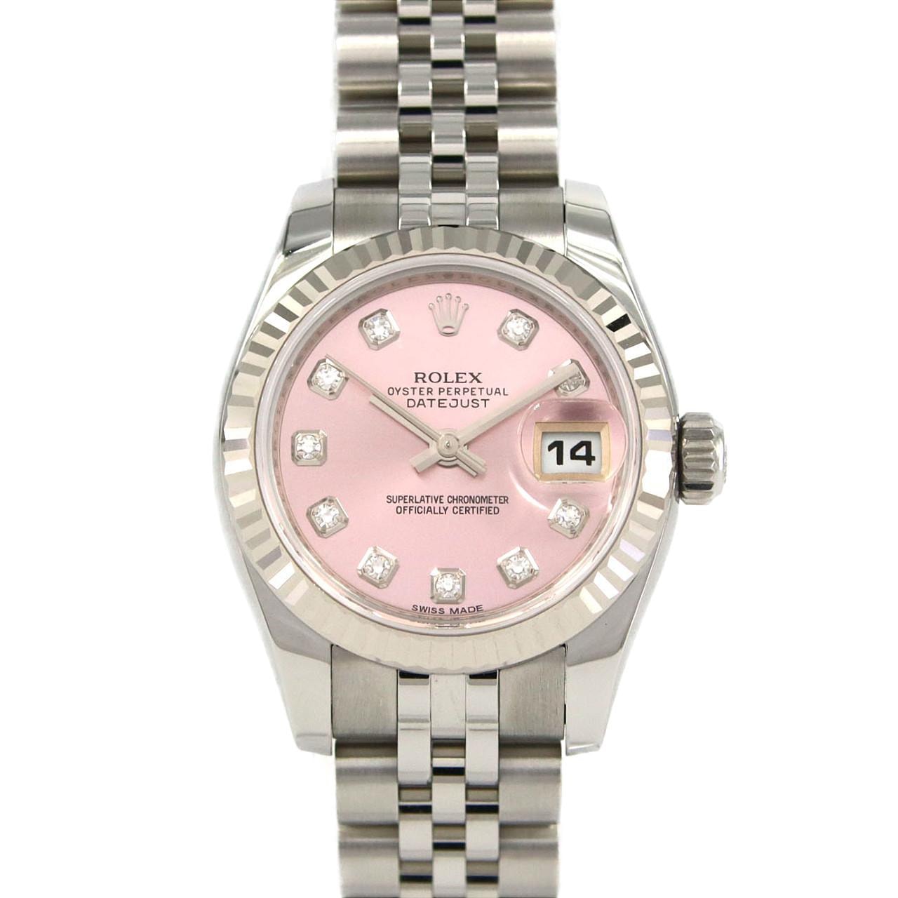 ロレックス デイトジャスト 179174G SSxWG 自動巻 ランダム番