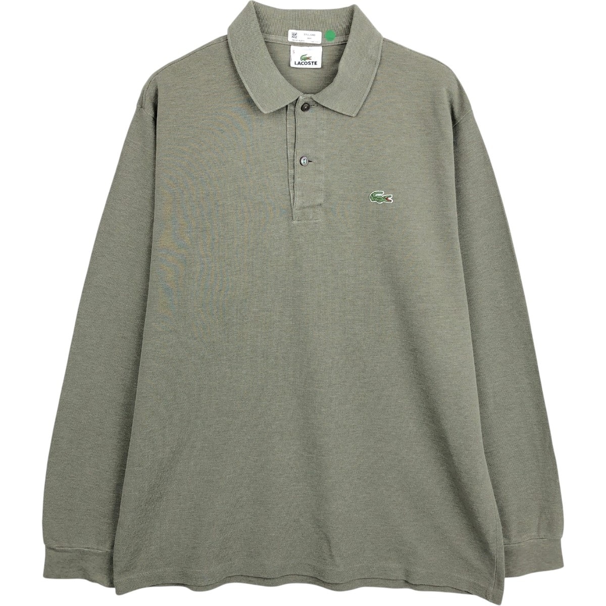 古着 ラコステ LACOSTE 長袖 ポロシャツ 5 メンズL相当/eaa662519