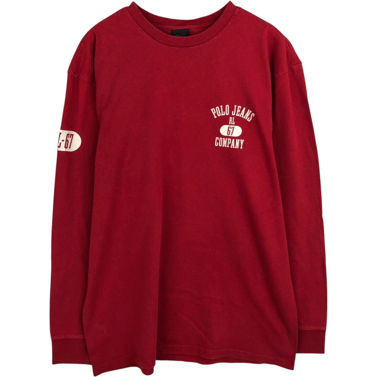 古着 00年代 ラルフローレン Ralph Lauren POLO JEANS COMPANY ロングTシャツ ロンT メンズS相当/eaa631363