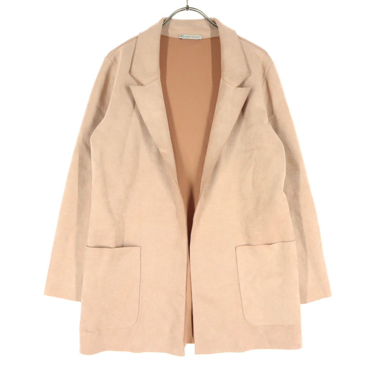 美品 ZARA ザラ 長袖 テーラードジャケット S ピンク