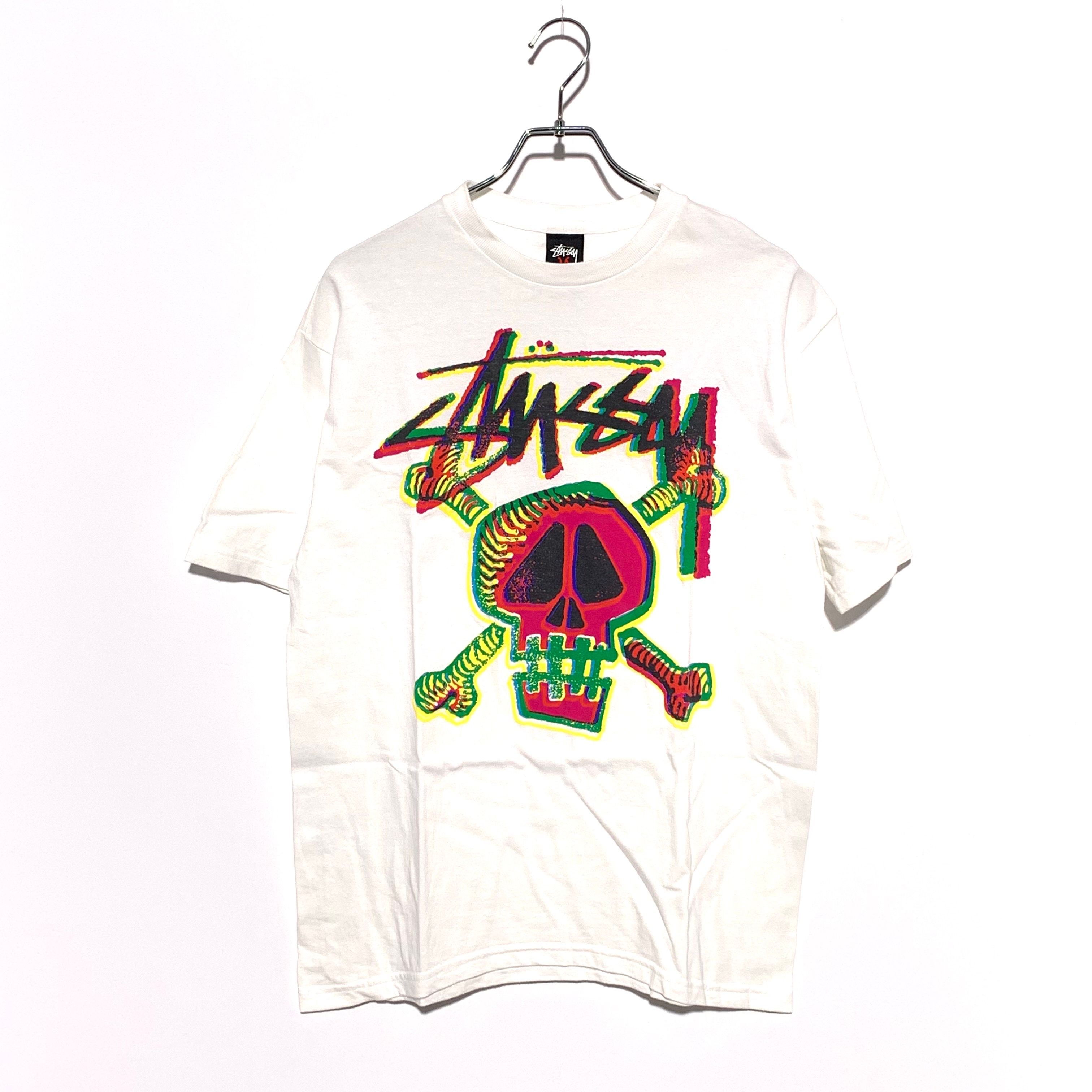 STUSSY X-Ray Skull Tee White