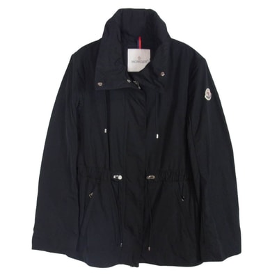 MONCLER モンクレール F10931B71600 C0276 OCRE オクレ ウエストドローコード ジップアップ ジャケット ブラック系【中古】