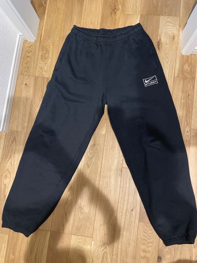 Stussy x Nike Washed Pants (US Size) "Black" DO5296-010